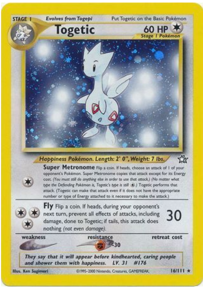 Togetic - Neo Genesis  #016/111 (Lightly Played)