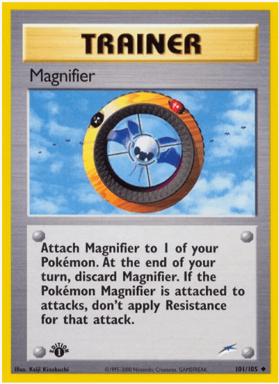 1st Edition Magnifier - Neo Destiny #101/105 (Near Mint)