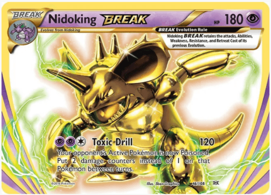 Nidoking BREAK – XY – Evolutions #46/108 (leicht gespielt)