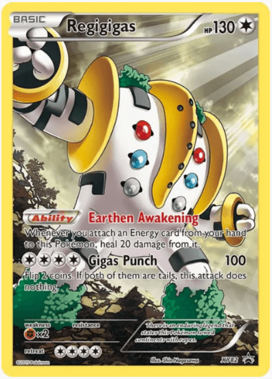 Regigigas (Full Art Promo) - XY Promos #XY82 (Damaged)