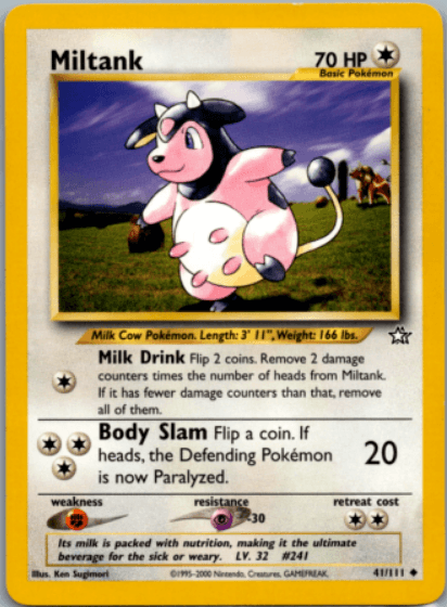 Miltank - Neo Genesis #041/111 (Near Mint)