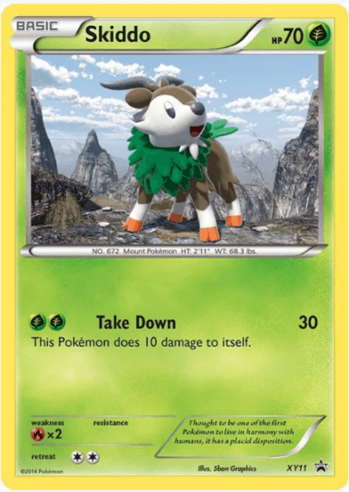 Skiddo - XY-Promos #XY11