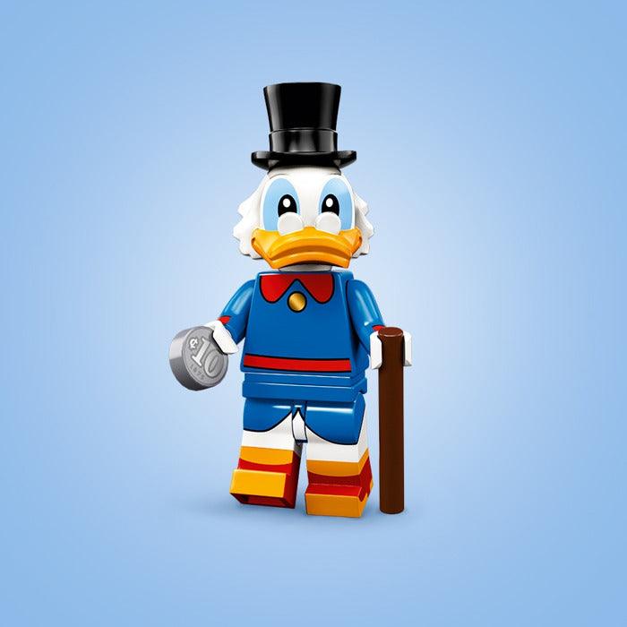 Scrooge McDuck Minifig you can pull from the mystery bag