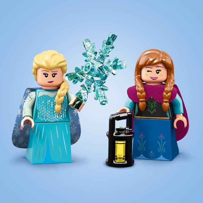 Elsa and Anna Minifig you can pull from the mystery bag